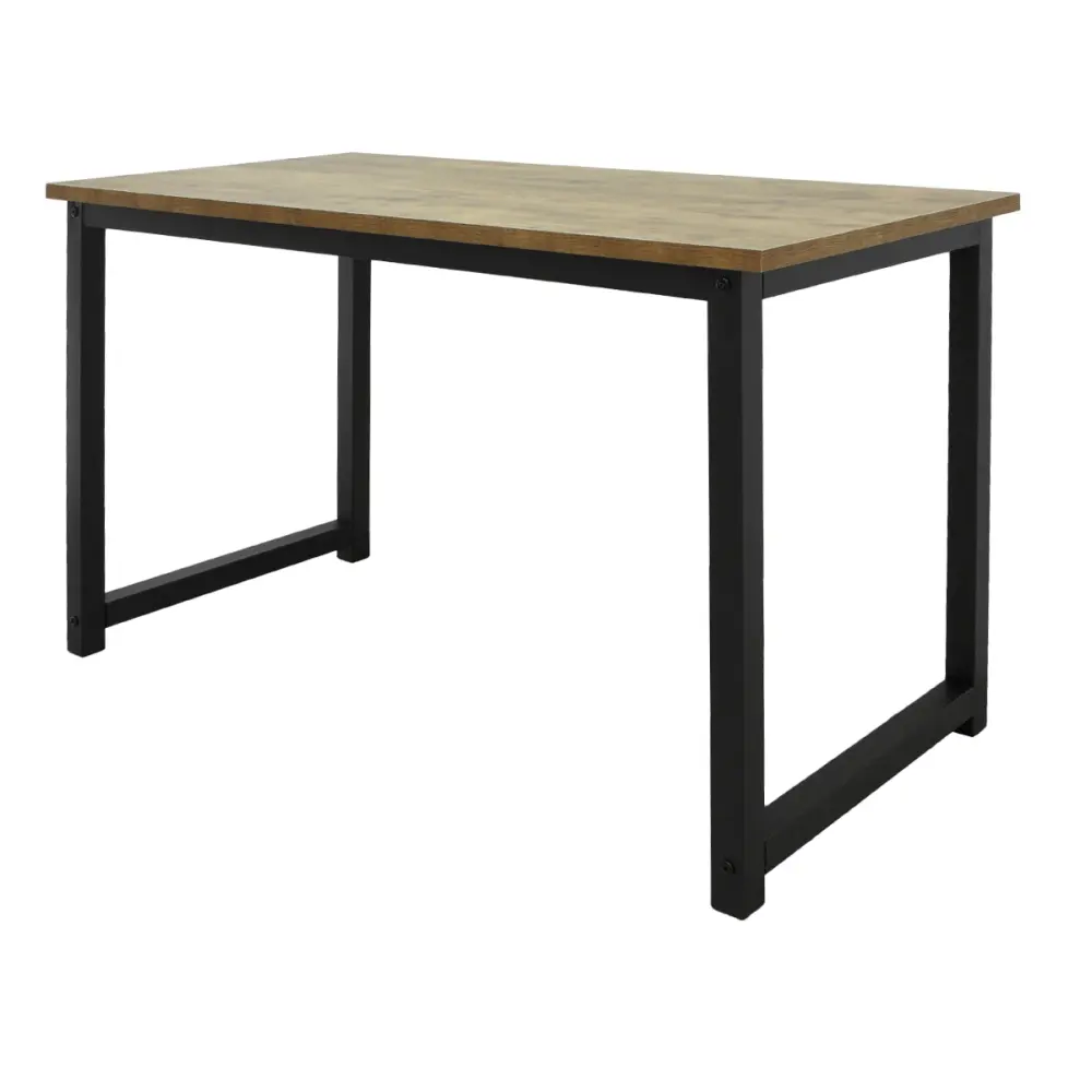 Escritorio para ordenador portátil 120 x 60 x 75 cm negro ml-design