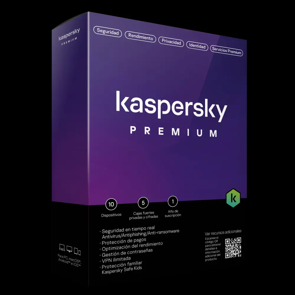 Kaspersky Exclusivo | 10 Dispositivos | 1 ño