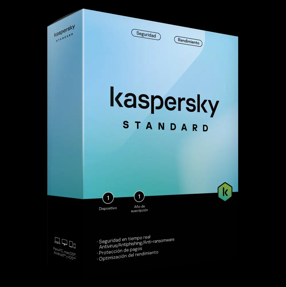 Kaspersky Estándar | 1 Dispositivo | 1 ño