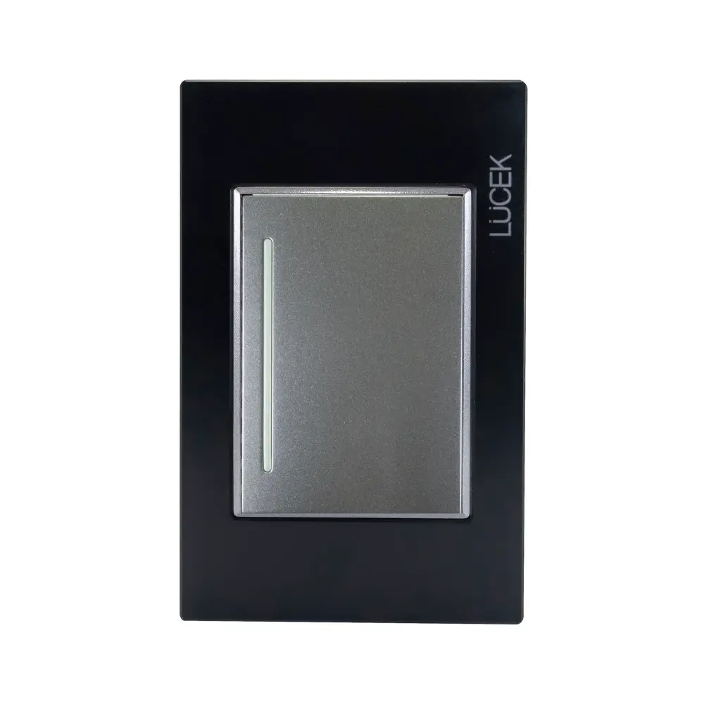 Placa 1 Apagador Directo Negro Colors (PCIe 4.0)