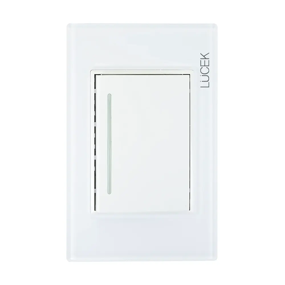 Placa 1 Apagador Elemental Blanco Colors