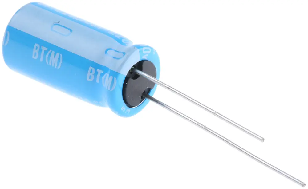 Condensador electrolítico Nichicon serie BT, 220μF, ±20%, 50V dc, Radial, Orificio pasante, 10 (Dia.) x 20mm, paso 5mm ...