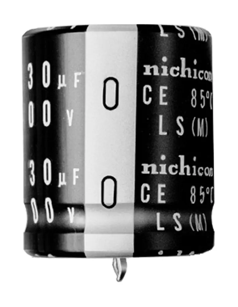 Condensador electrolítico Nichicon serie LS, 4700μF, ±20%, 100V dc, de encaje presión, 30 (Dia.) x 50mm, paso 10mm | L...