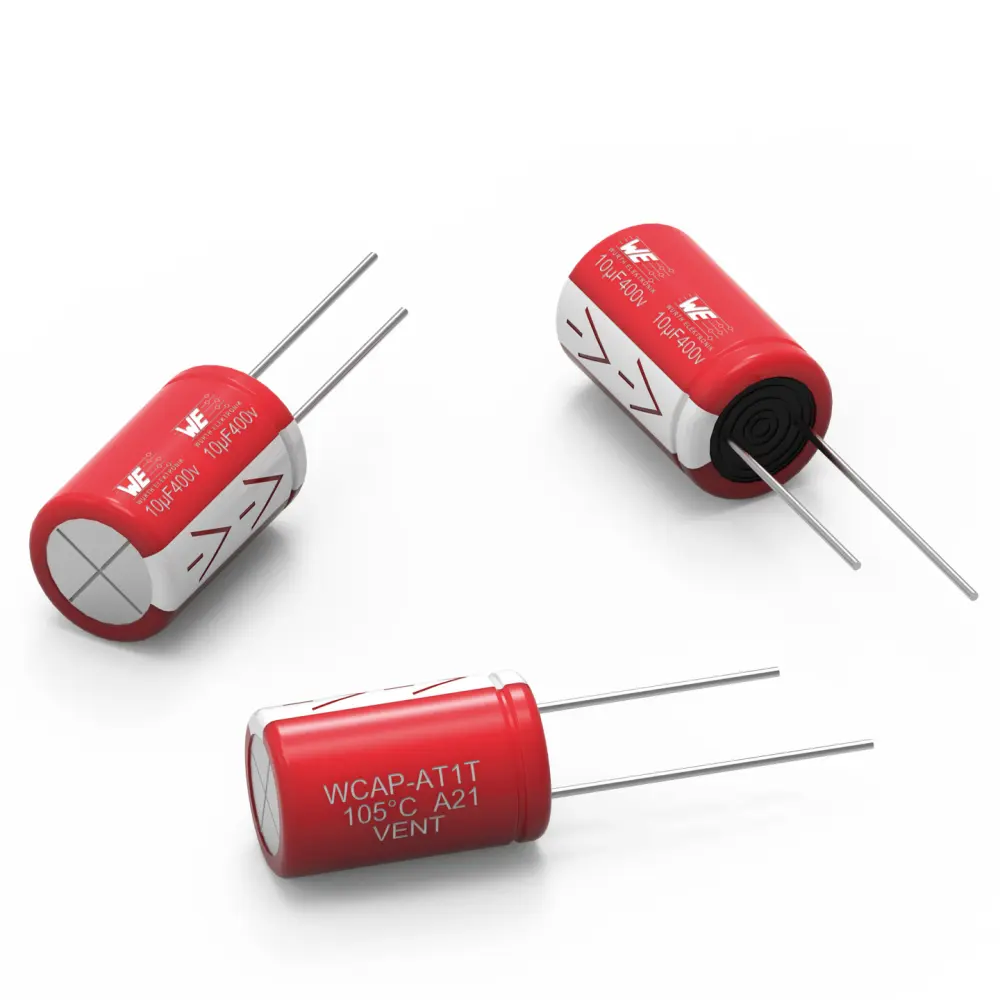 Condensador electrolítico Wurth Elektronik, 47μF, 160V dc, mont. pasante, 20 x 13mm | 8.60241E+11