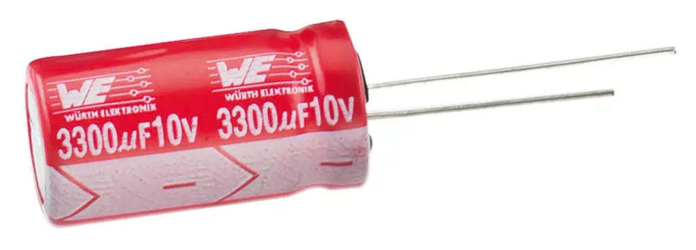 Condensador electrolítico Wurth Elektronik serie WCAP-ATG5, 680μF, ±20%, 10V dc, Radial, Orificio pasante, 8 (Dia.) x |...