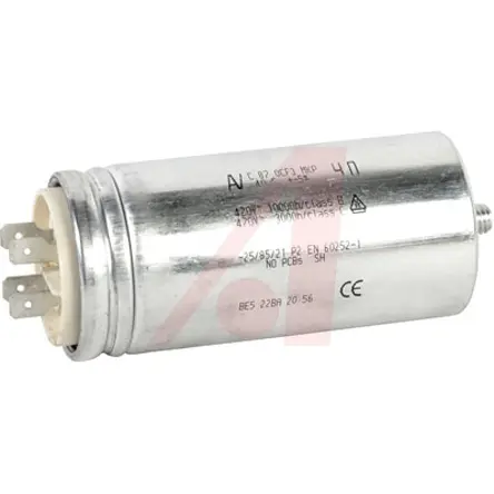 Condensador de película KEMET, 40μF, ±5%, 500V ac | C870CF35400AA0J