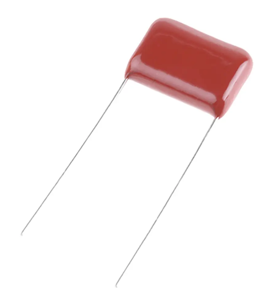 Condensador de película Nichicon, 100nF, ±10%, 250 V ac, 630 V dc, Montaje en orificio pasante | QXK2J104KTP