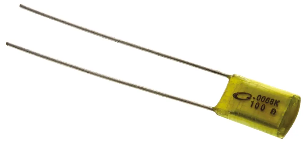 Condensador de película Nichicon, 6.8nF, ±10%, 100V dc, Radial | QYX2A682KTP