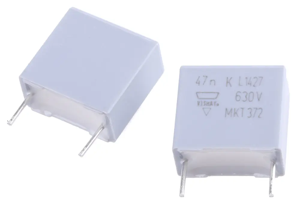 Condensador de película Vishay, 47nF, ±10%, 250 V ac, 630 V dc, Montaje en orificio pasante | BFC237261473