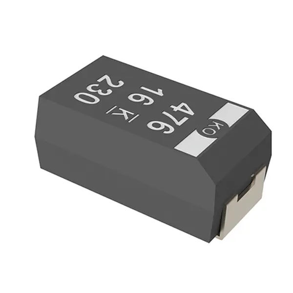 Condensador de polímero KEMET T520, 100μF ±20%, 6.3V dc, Montaje en Superficie, dim. 6 x 3.2 x 2.5mm, encapsulado | T52...