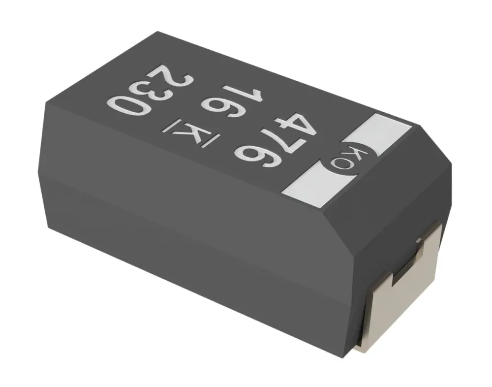 Condensador de polímero KEMET T520, 330μF ±20%, 2.5V dc, Montaje en Superficie, dim. 7.3 x 4.3 x 1.9mm, encapsulado | T...
