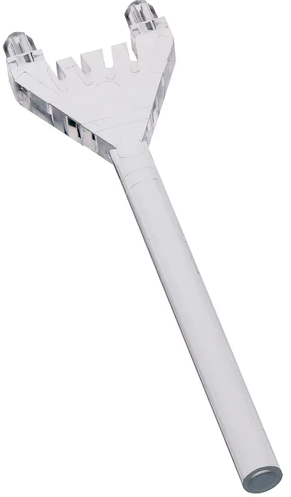 Guí de luz LED Mentor GmbH de 1 ví, long. 45mm, mont. en PCB | 1294.1003