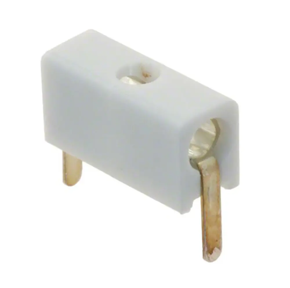 Conector hembra para pruebas Hembra, 5A, Contacto Plata, Blanco WIMA