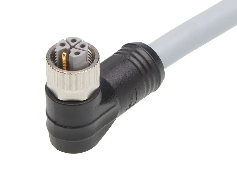Cable Brad from Molex hembra serie 120500 de 5 vías hembra, montaje éreo, IP67 | 1205000211