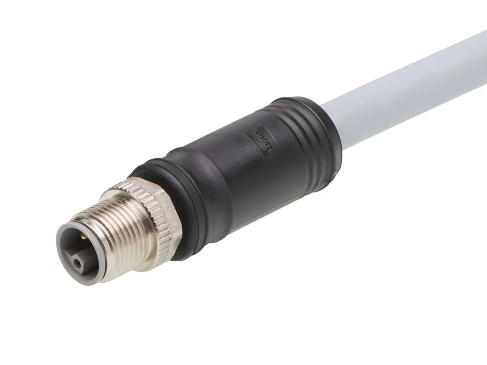 Cable Brad from Molex macho serie 120500 de 5 vías macho, montaje éreo, IP67 | 1205000318