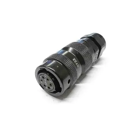 Conector circular Gefran macho de 6 vías, montaje éreo | CON300