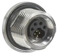 Conector circular Molex hembra serie Micro-Change de 4 vías Hembra, Macho, Montaje en Panel, IP67 | 120244-0002