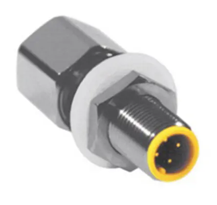 Conector circular Turck macho, hembra serie FK FS de 5 vías Hembra, Macho, Montaje en Panel, IP68 | FK FS 4.5/M12