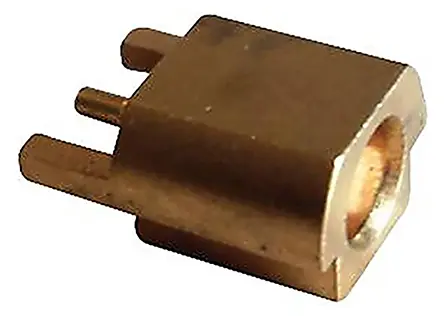 Conector coaxial Molex 73415-0961, Hembra, Ángulo de 90°, Impedancia 50Ω, Montaje en PCB, Terminación de Soldador, DC