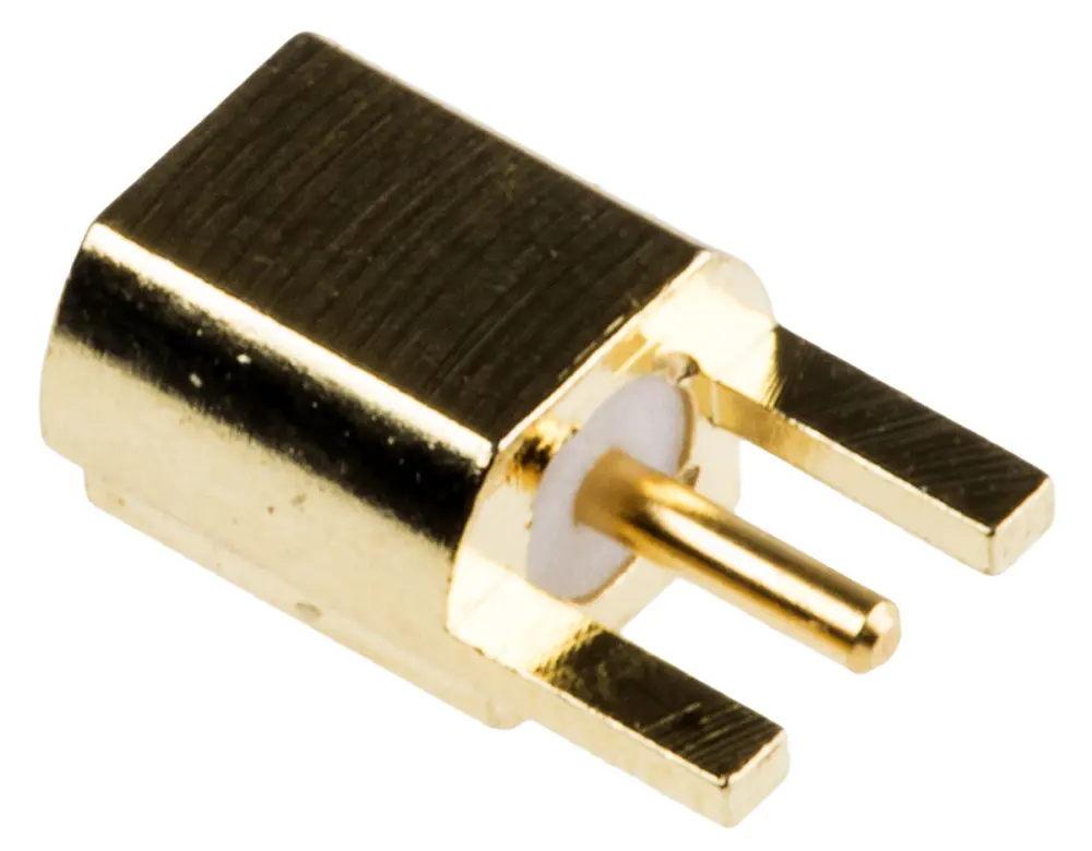 Conector coaxial Molex 73415-0969, Hembra, Recto, Impedancia 50Ω, Montaje de Borde, Terminación de Soldador