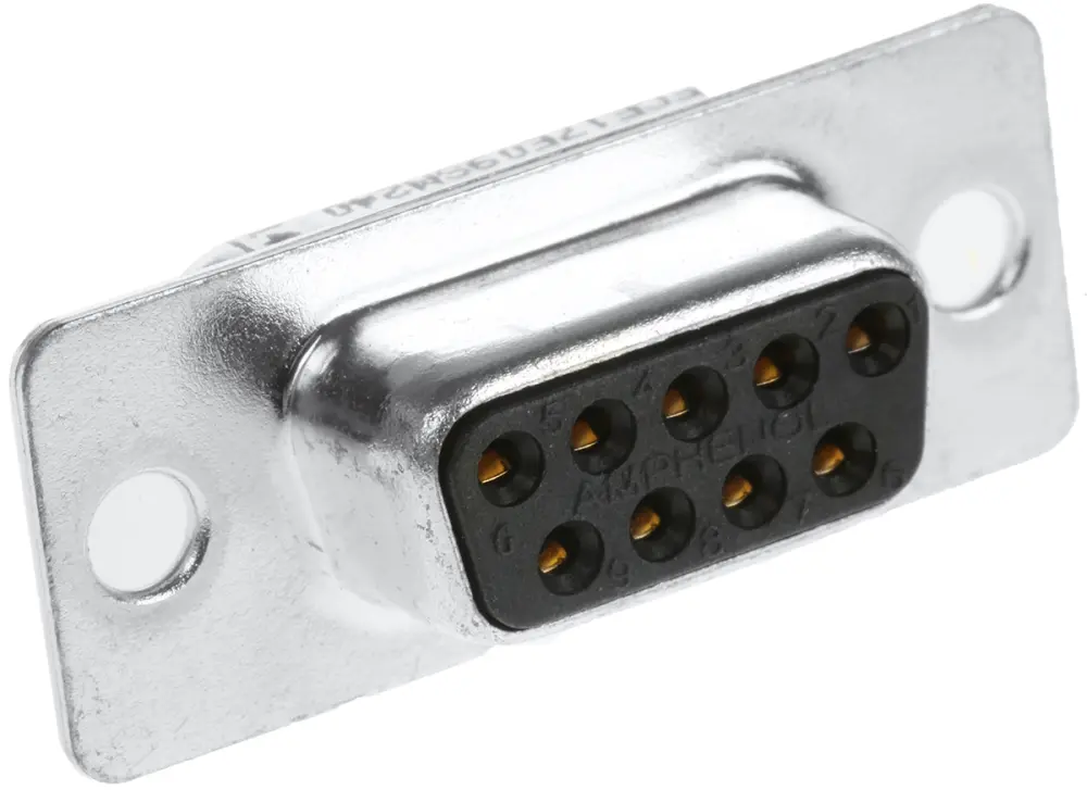 Conector D-sub Amphenol Communications Solutions, Serie FCE17, paso 2.74mm, Recto D-Sub filtrado, Montaje en Panel | FCE17...