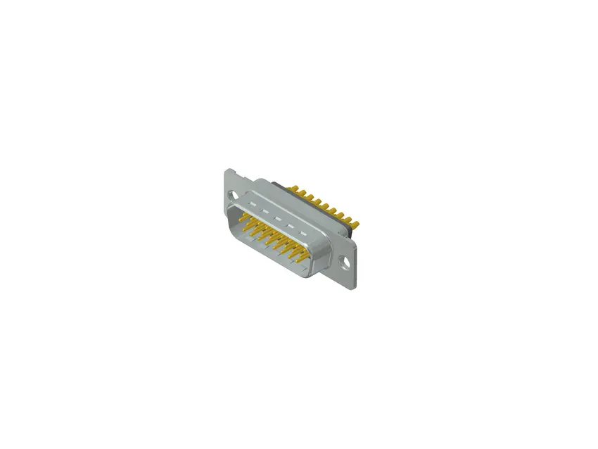 Conector D-sub CONEC, Recto, Montaje en orificio pasante, Macho, con Orificio de montaje | 163A16599X