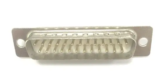 Conector D-sub , paso 2.77mm, Recto D-Sub estándar, Montaje en Panel Mount, Macho, Terminación Soldador B, 1,0