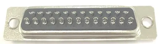 Conector D-sub , paso 2.77mm, Recto D-Sub estándar, Montaje en Panel Mount, Macho, Terminación Soldador B, 1,0