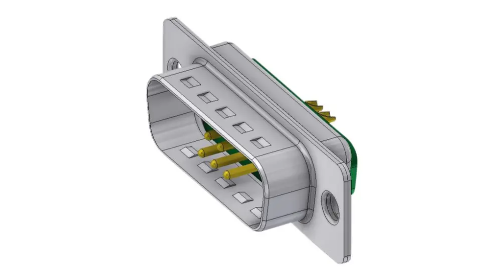 Conector D-sub Deltron Connectors, Serie DTS, Recto, Montaje en PCB, Macho, con Bloqueos roscados | DTS7W2PZ/2