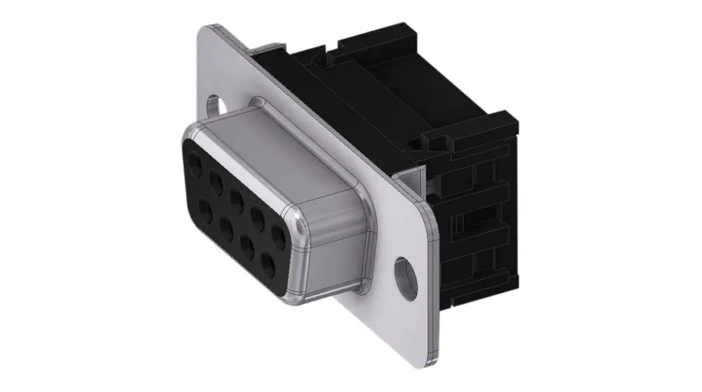 Conector D-sub Deltron Connectors, Serie DTS, Recto, Hembra, con Roscado | DTS09SFC/2-