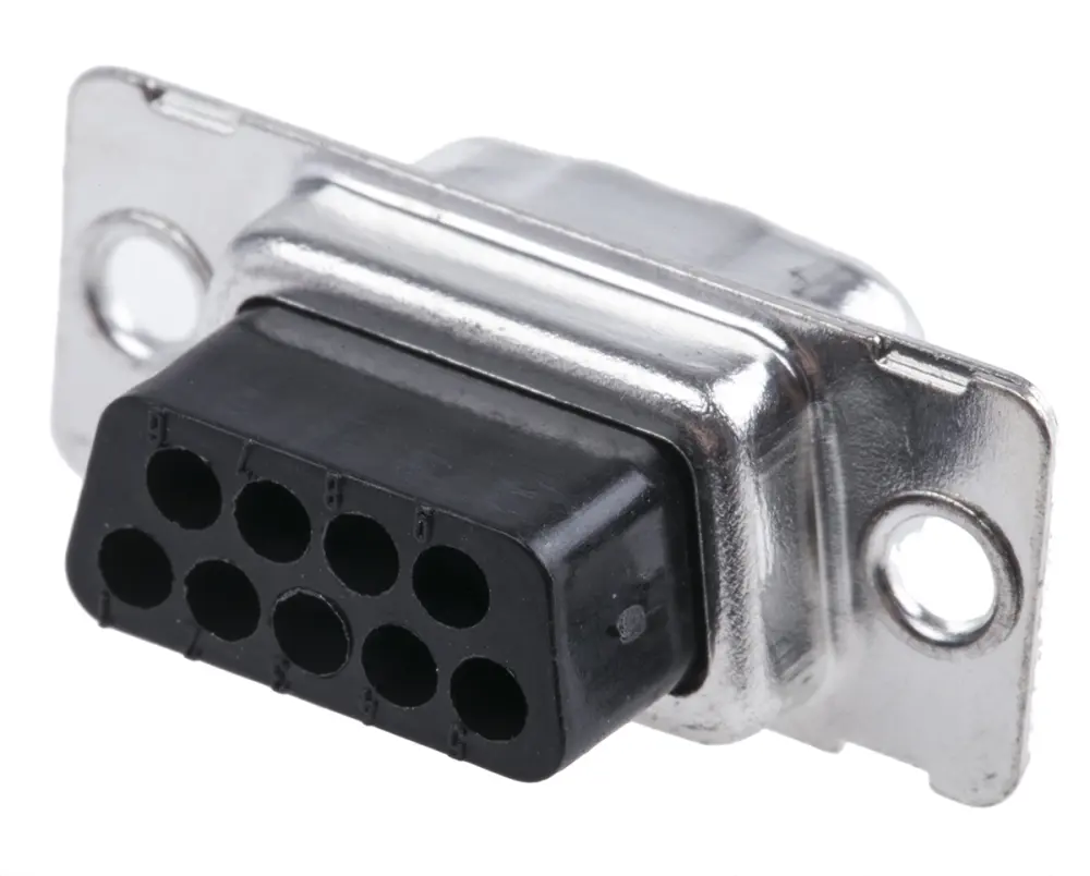 Conector D-sub Provertha, Serie TMC, Recto, Montaje de Cable, Macho, Terminación Crimpado | 14177