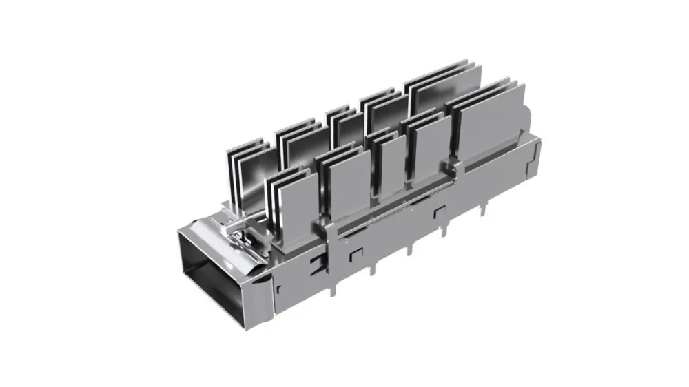 Conector de E/S enchufable 76 vías Macho | UE36C1621106A4A Amphenol Communications Solutions