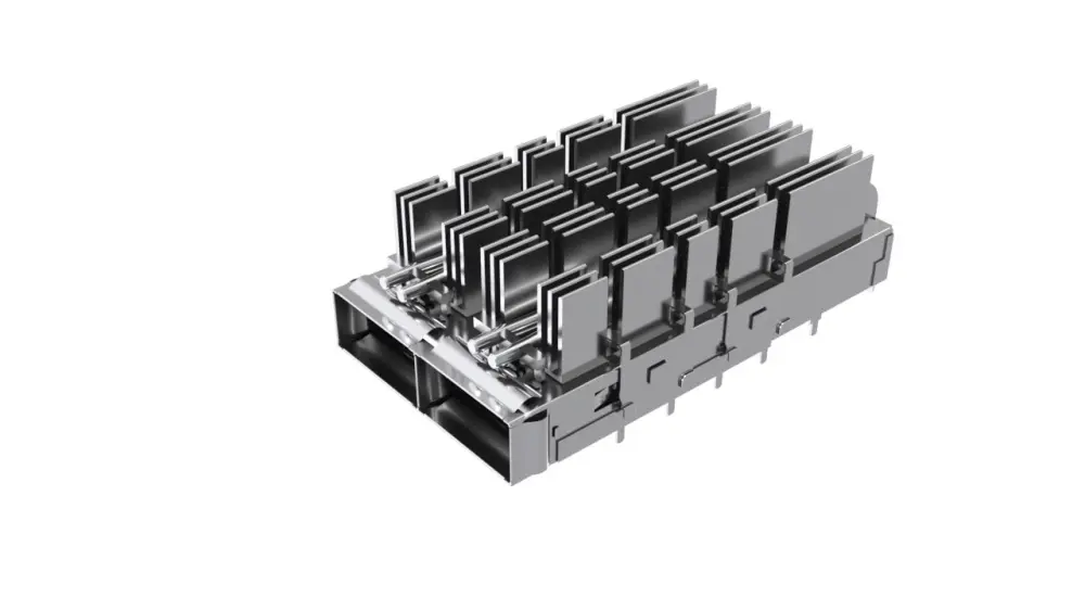 Conector de E/S enchufable 76 vías Macho | UE36C2622106A4A Amphenol Communications Solutions