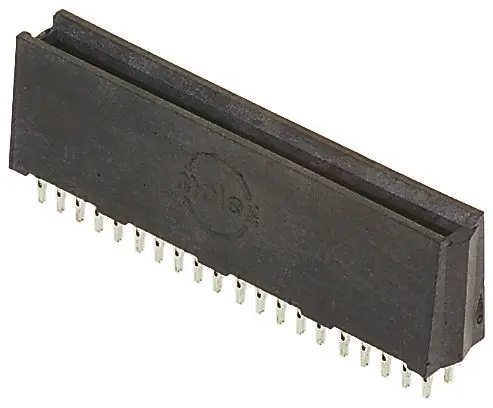 Conector de borde Molex BUS BAR SOCKET EXTREME POWER-EDGE, paso 2.5mm, 4 contactos, 2 filas, Recto, Montaje en orificio | ...