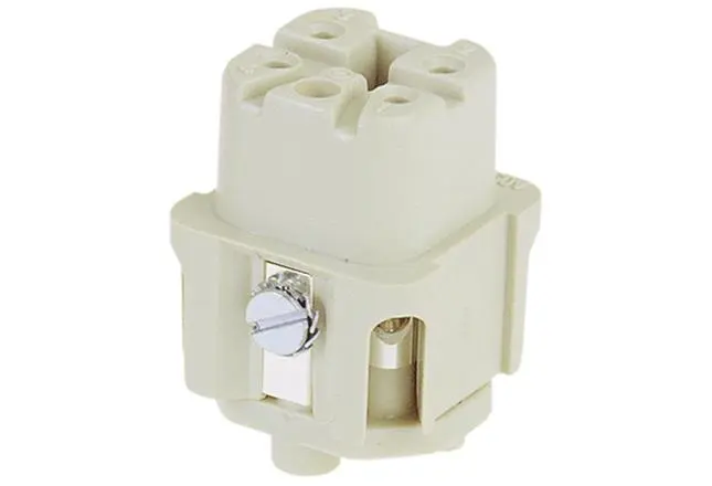 Conector de potencia HARTING HAN Hembra de 4 vías, 400 V, 10A | 9200042711