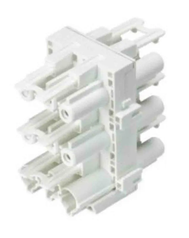 Conector de potencia Wieland GST18i3 Hembra de 3 vías, 250 V ac, 20A, Montaje Superficial | 92.030.0953.0
