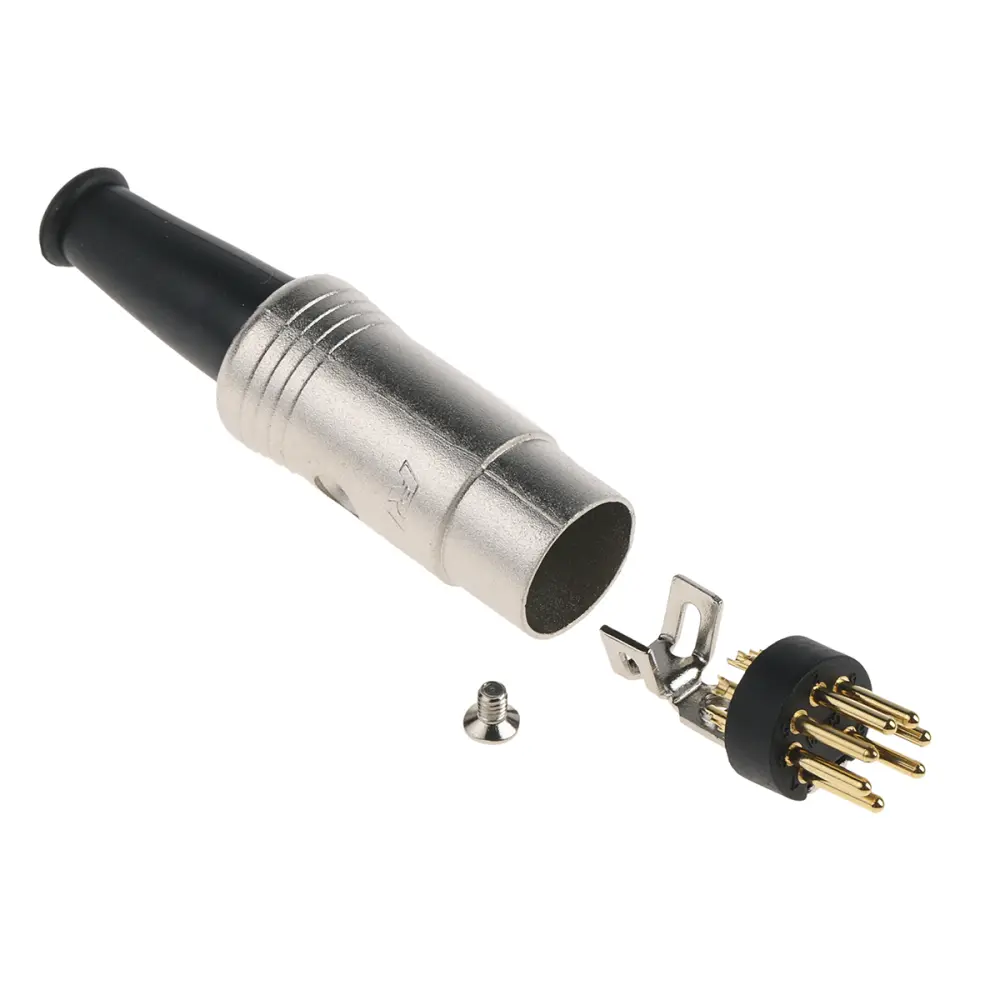 Conector DIN Macho de 7 vías