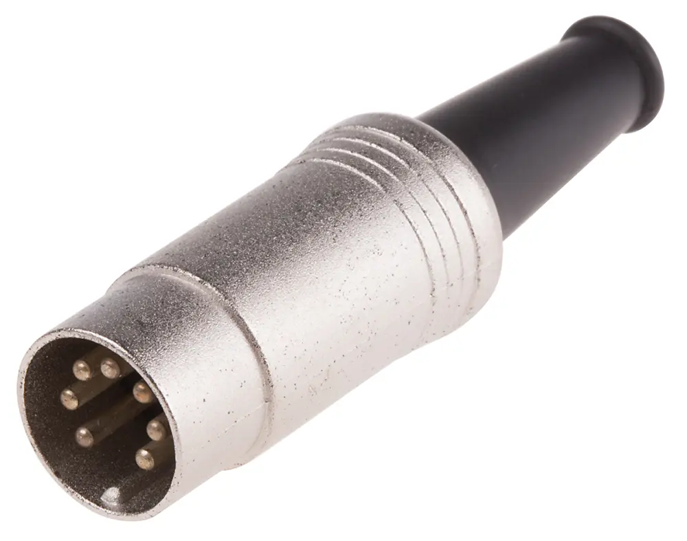 Conector DIN Macho de 7 vías