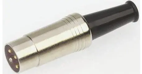 Conector DIN Macho de 5 vías