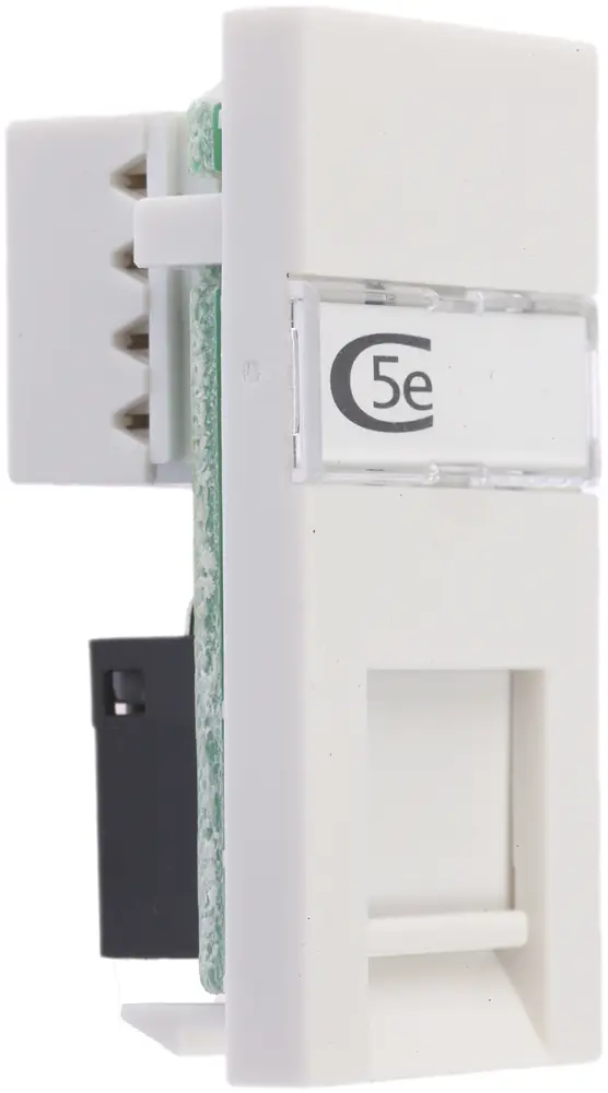 Conector RJ45 Cat5e Hembra MK Electric serie Logic Plus | K5845 WHI