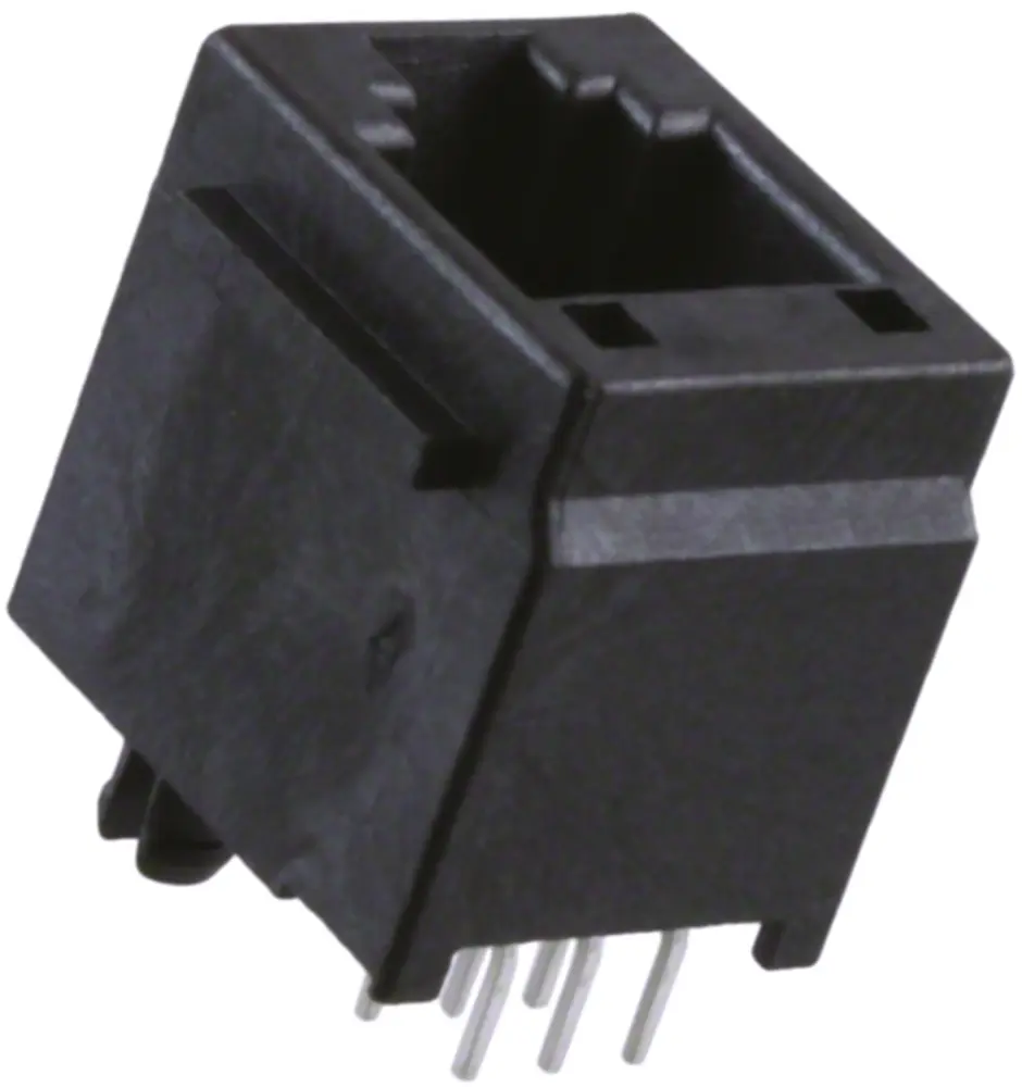 Conector RJ11 Cat3 Hembra Molex serie 95522, de 6P6C vías, no apantallado | 95522-2667