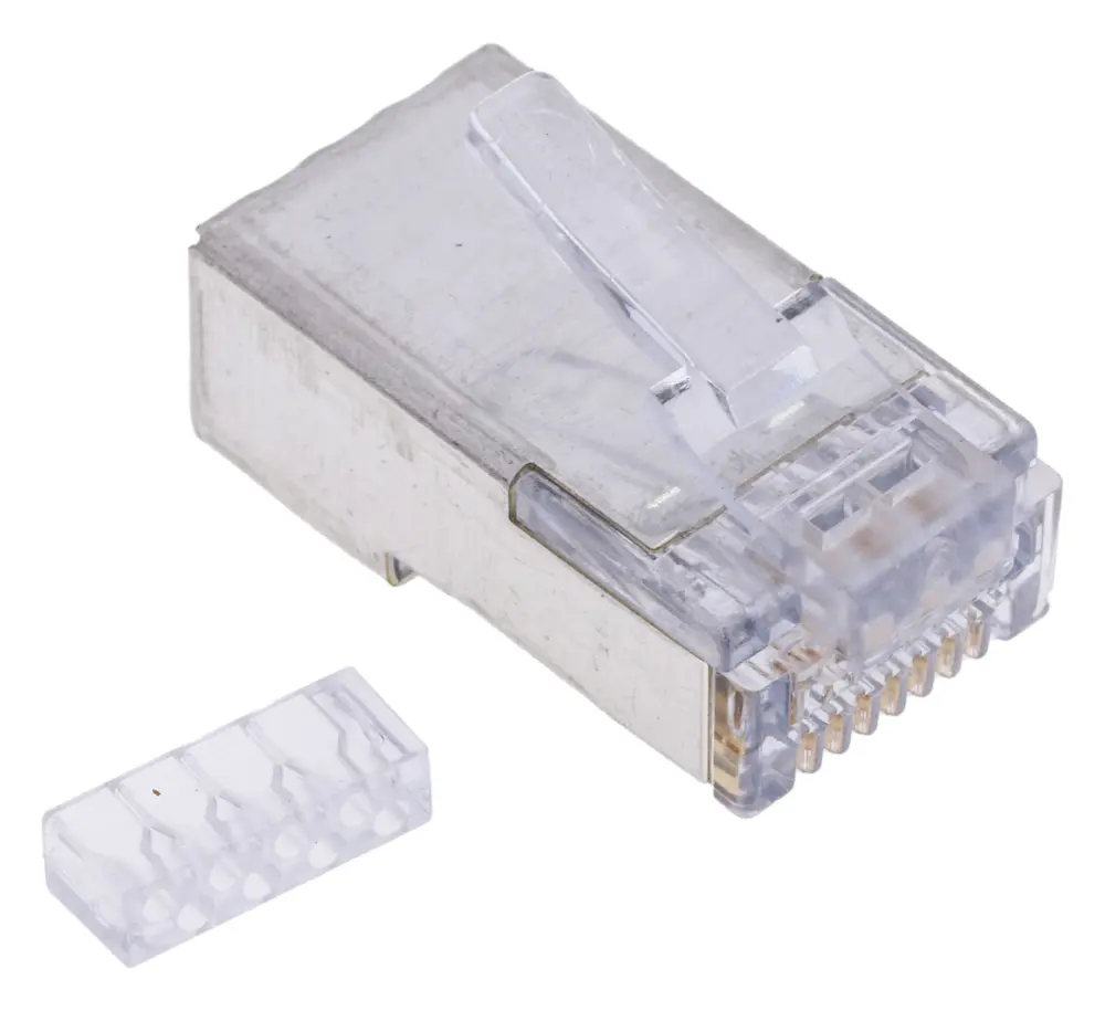 Conector RJ45 Cat6 Macho Molex serie 44915, de 8P8C vías, apantallado | 44915-0011