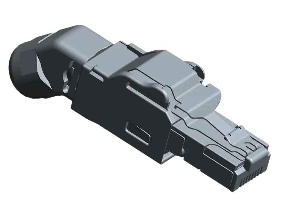 Conector RJ45 Cat5e Macho TE Connectivity serie 1987236, de 8 vías | 1987236-3