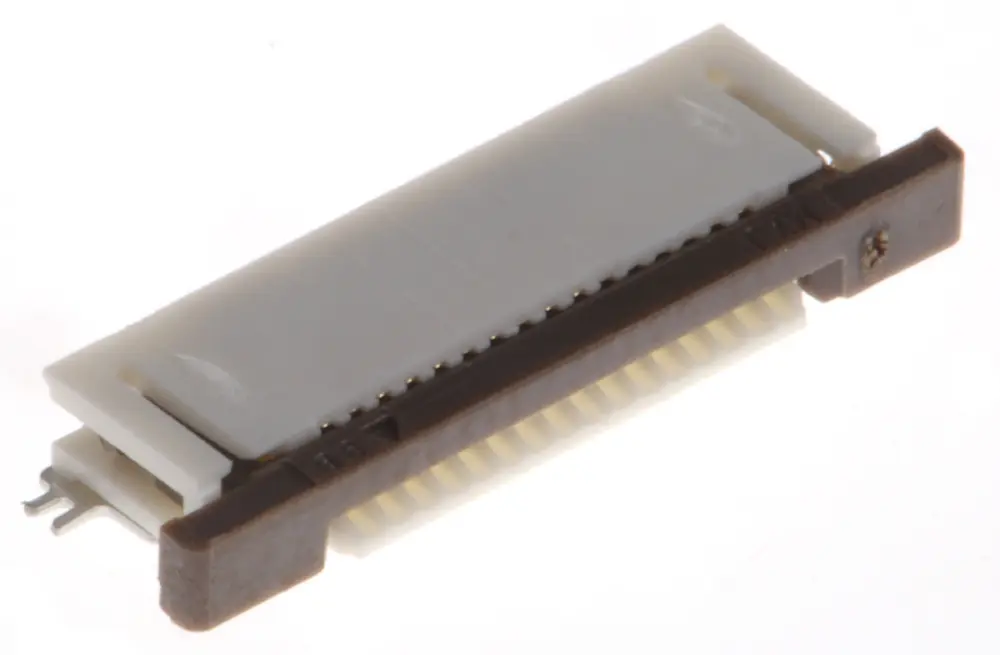 Conector FPC hembra Ángulo de 90° Molex serie FFC/FPC SMT de 16 vías, paso 0.5mm, 1 fila, para soldar | 52746-1671