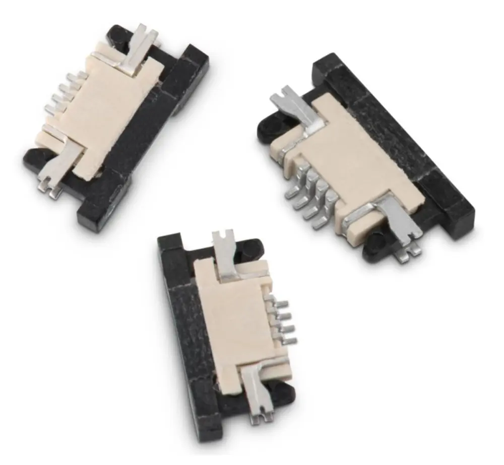 Conector FPC hembra Wurth Elektronik serie WR-FPC de 40 vías, paso 0.5mm, 1 fila, SMT | 6.8714E+11
