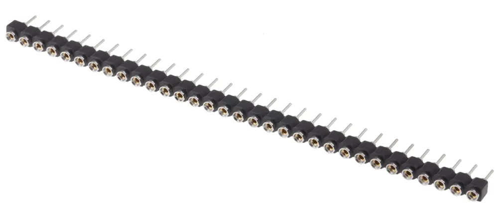 Conector hembra para PCB E-TEC serie SIB, de 32 vías en 1 fila, paso 2.54mm, Montaje en orificio pasante, para soldar | S...