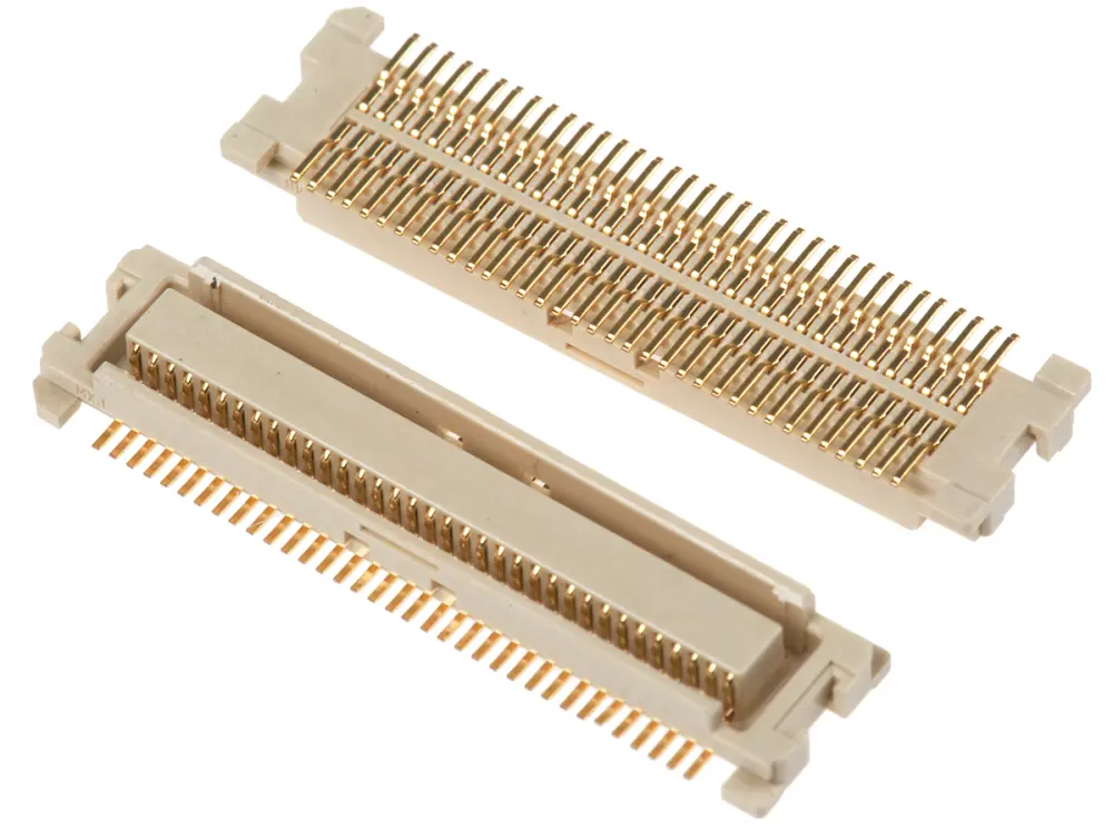 Conector hembra para PCB Molex serie SlimStack 52991, de 70 vías en 2 filas, paso 0.5mm, 50 V, 500mA, Montaje | 52991-0708