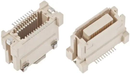Conector hembra para PCB Molex serie SlimStack 52901, de 40 vías en 2 filas, paso 0.635mm, 100 V, 500mA, Montaje | 52901-...