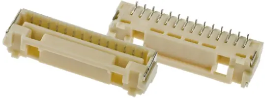 Conector hembra para PCB Ángulo de 90° Molex serie CLIK-Mate 502386, de 14 vías en 1 fila, paso 1.25mm, 50 V, 12A, | 50...