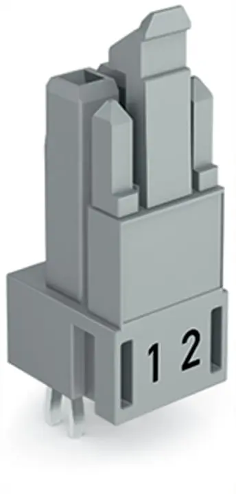 Conector hembra para PCB WAGO serie 890, de 2 vías en 1 fila, paso 4.4mm, Encaje Presión, terminación Abrazadera de | 8...